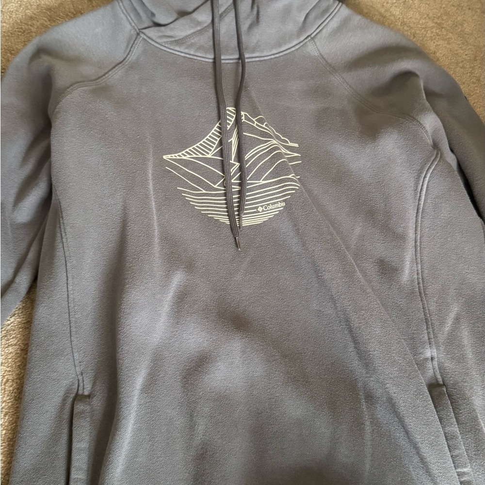 Columbia Gray Fleece Hoodie